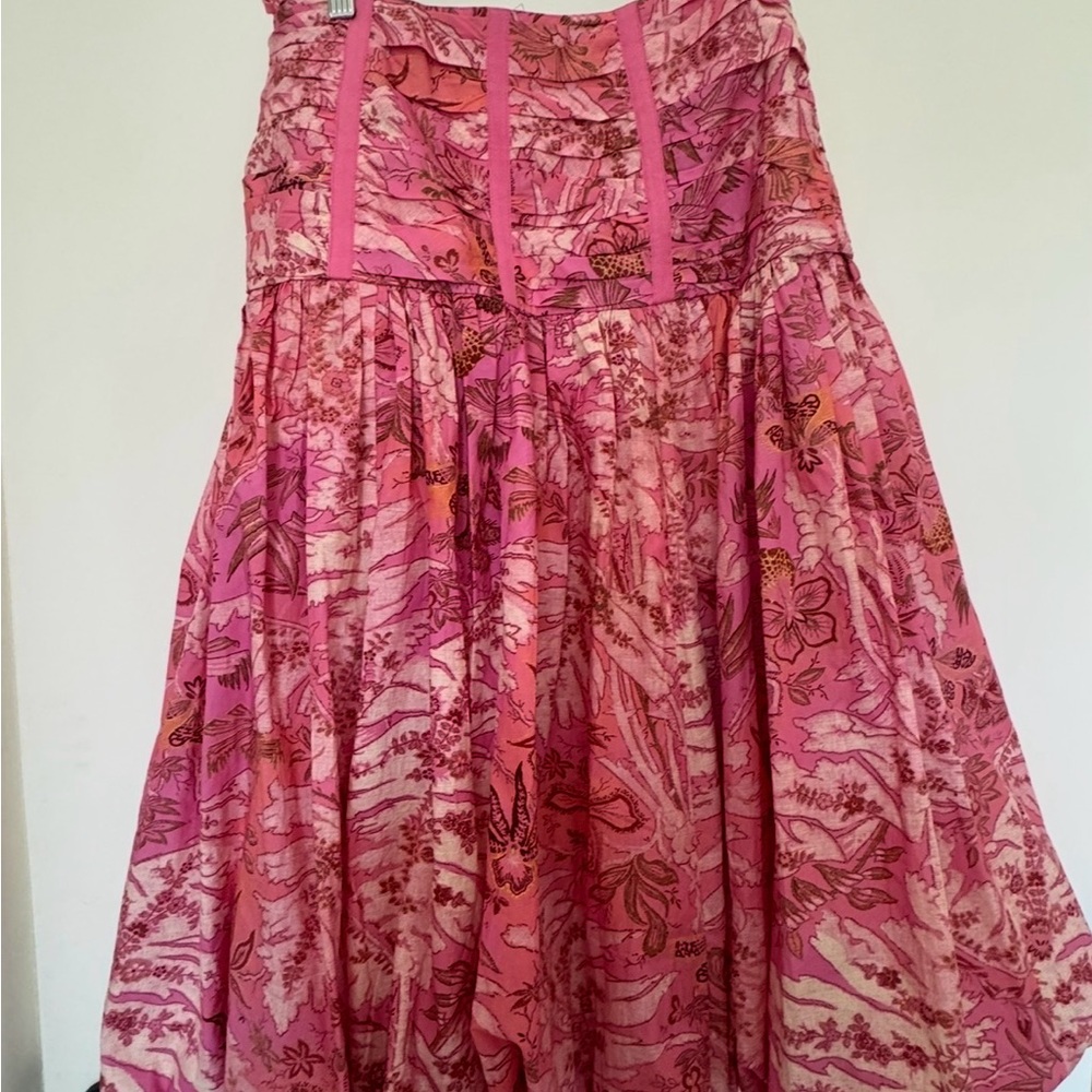 Ulla Johnson Roselani Skirt in Camellia Floral Size 8